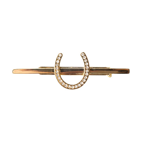 Supreme Products Glitz & Glam Horse Shoe Tie Pin #colour_gold-silver