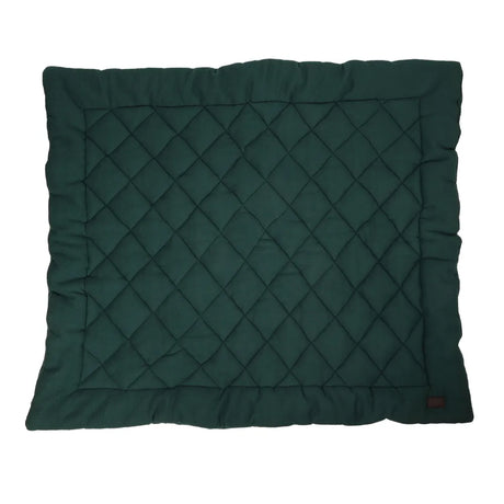Benji & Flo Essential Fleece Dog Bed #colour_green