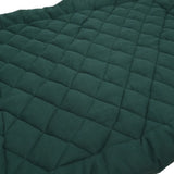 Benji & Flo Essential Fleece Dog Bed #colour_green