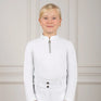 Coldstream Next Generation Long Sleeve Elrick Show Shirt #colour_white
