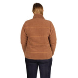 Hy Equestrian Elevate Style Teddy Fleece Jacket #colour_brown