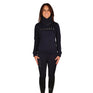 Hy Equestrian Ladies Elevate Allure Cross Neck Jumper #colour_navy