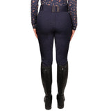 Hy Equestrian Ladies Elevate Country Riding Tights #colour_navy