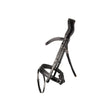 ProPresicce Pelle Crank Leather Bridle by Hy Equestrian #colour_black-silver