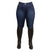Hy Equestrian Elevate Style Denim Breeches #colour_dark-blue