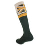 Waring Brooke Union Jack Socks #colour_green