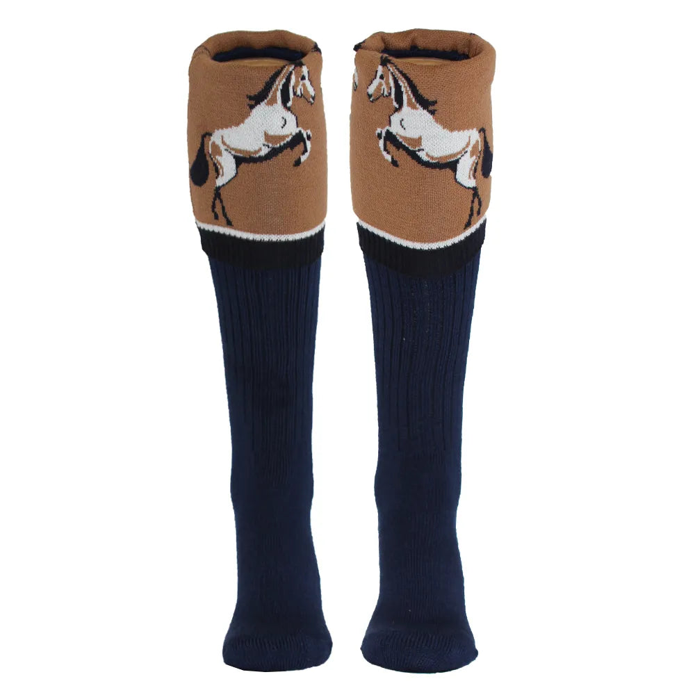 Waring Brooke Feral Stallion Socks #colour_tan