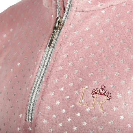 Sydney Star Fleece by Little Rider #colour_dusty-pink