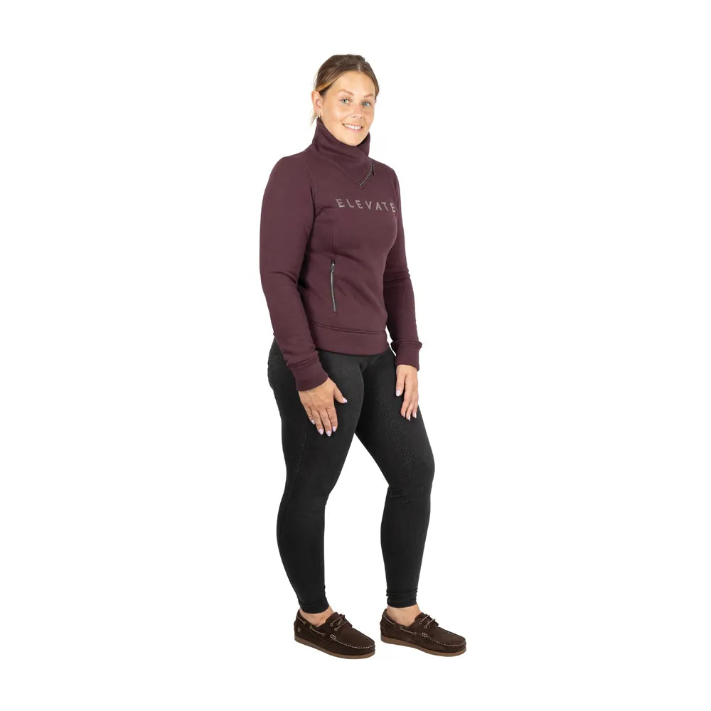 Hy Equestrian Elevate Style Cross Neck Jumper