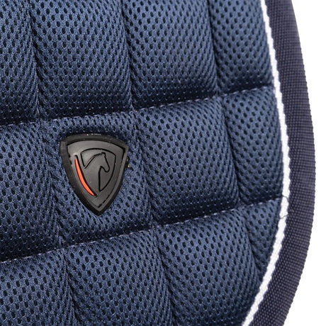 ProReaction 3D Mesh Close Contact Saddle Pad with Silicone by Hy Equestrian #colour_navy