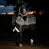 Horseware Ireland Amigo 1200D FieldSafe Reflectech Plus 250g Turnout Rug #colour_black-reflective-black