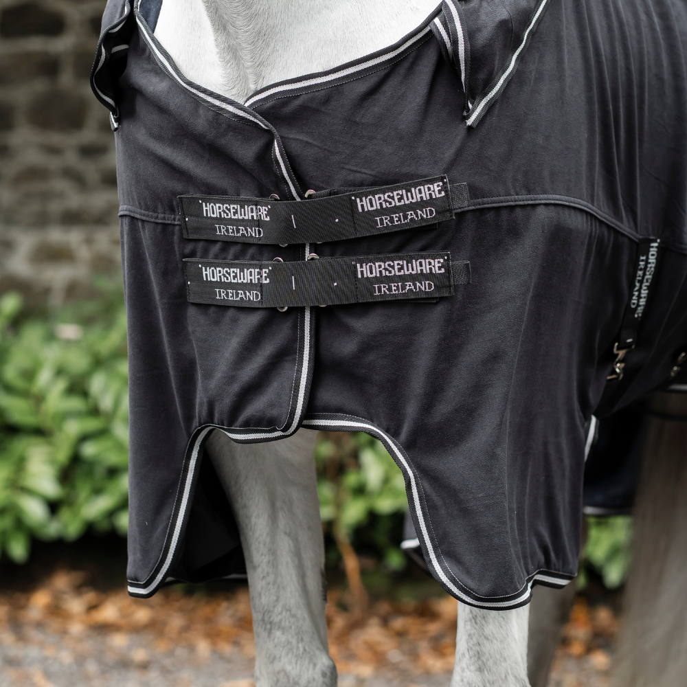 Horseware Ireland Show Ready Rug #colour_black-black-silver