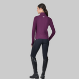 Dublin Ladies Versatile Fitted Zip Through Jacket #colour_purple-violet