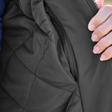 Dublin Zip Through Ladies Blouson Team Jacket #colour_black