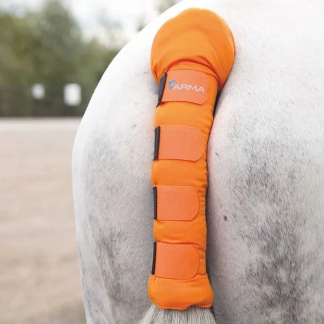 Shires ARMA Padded Tail Guard #colour_orange