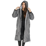 EQUIDRY Women's Thick Fleece Evolution #colour_grey-grey