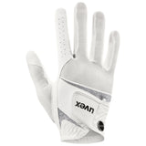 Uvex Sumair Glamour Riding Gloves #colour_white-silver