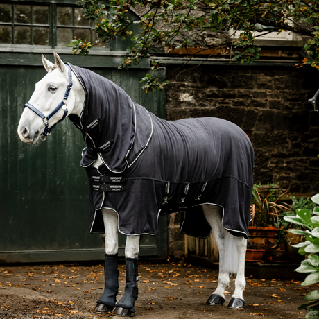 Horseware Ireland Show Ready Rug #colour_black-black-silver