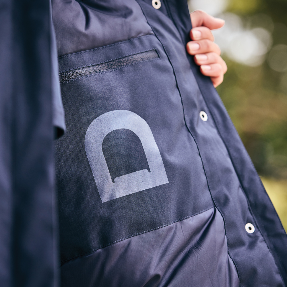 Dublin Ladies Everyday Waterproof Jacket #colour_navy
