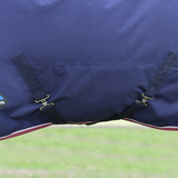 Weatherbeeta Comfitec Essential 50G Detach-A-Neck Turnout #colour_navy-burgundy