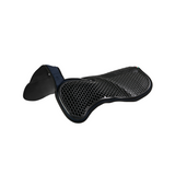 Acavallo Pad SP WFS Suede Hexagonal Gel Front Riser #colour_blue