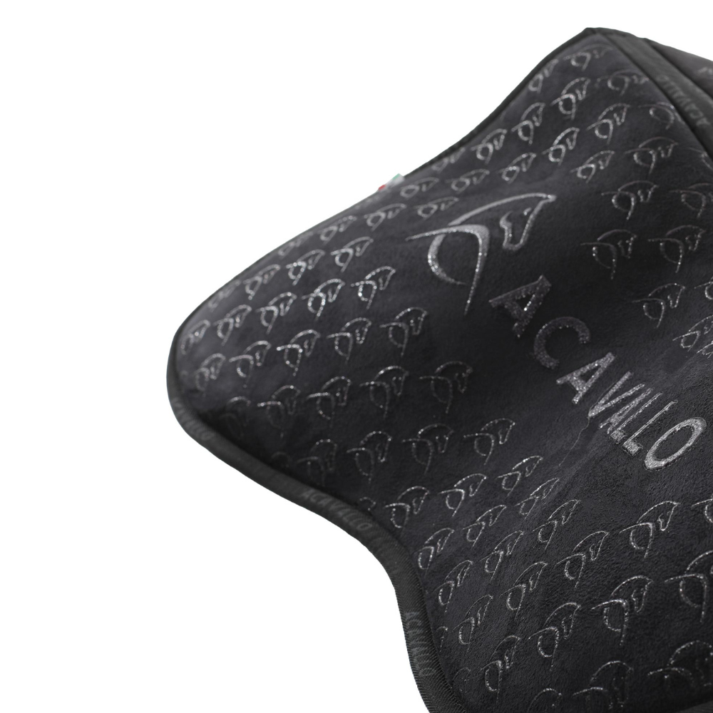 Acavallo Pad Mf Hps Cw-Cs Suede Silicone Grip Flat #colour_black