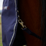 Weatherbeeta Comfitec Prelim 220G Combo Turnout #colour-navy-embossed-plaid