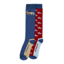 Toggi Show Jumper Socks 2 Pack #colour_blue-red