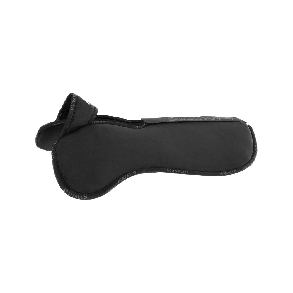 Acavallo Piuma Pad WFS Pocket Suede Rear Riser #colour_black