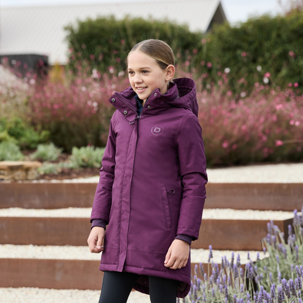 Dublin Children's Everyday Waterproof Jacket #colour_purple-violet