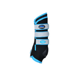 Weatherbeeta Therapy-Tec Stable Boot Wraps #colour_black-blue