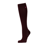 Weatherbeeta Adults Compression Knee Length Riding Sock #colour_mulberry-bright-pink