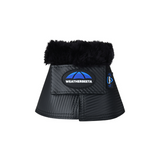 Weatherbeeta Tough-Tec Fleece Trim Bell Boots #colour_black