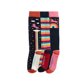Toggi Rainbow Unicorn Socks #colour_navy-orange