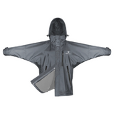 EQUIDRY Women's Thin Fleece Shortie #colour_grey-grey