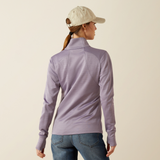Ariat Women's Team EQ 1/2 Zip Pullover #colour_purple-ash
