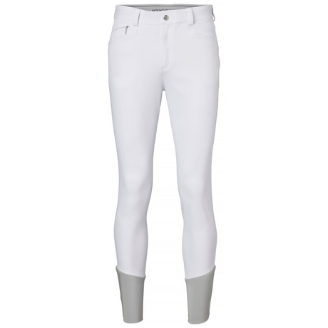 Mountain Horse Robin Men's Knee Grip Breeches #colour_white