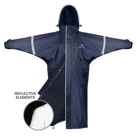 EQUIDRY Women's Thin Fleece Reflective Evolution #colour_navy