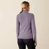 Ariat Women's Lowell 3.0 1/4 Zip Baselayer #colour_purple-ash