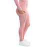 EQUIDRY Women's Water Repellent Leggings #colour_pale-pink-grey