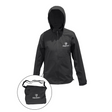 EQUIDRY Children's Nimbus Pack Away Jacket #colour_black