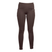 HKM Ladies Silicone Full Seat Riding Leggings -Arezzo- #colour_dark-brown