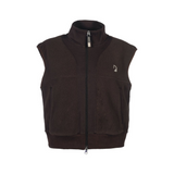 HKM Ladies Vest -Arezzo Teddy- #colour_dark-brown