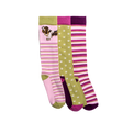 Toggi Spaniel Socks 3 Pack #colour_pink-green