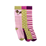 Toggi Spaniel Socks 3 Pack #colour_pink-green