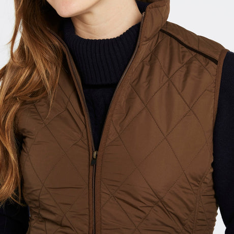 Dubarry Womens Heywood Gilet #colour_bronze