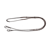 ProPresicce Softy Grip Rubber Reins with Stoppers by Hy Equestrian #colour_brown