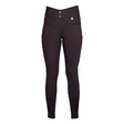 HKM Ladies Silicone Full Seat Riding Breeches -Arezzo- #colour_dark-brown