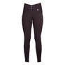 HKM Ladies Silicone Full Seat Riding Breeches -Arezzo- #colour_dark-brown