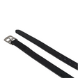 Equestro Chrome Stirrups Leather #colour_black